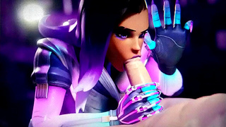 Shadows Secret Pleasure: Hot Blowjob Action in Wild Overwatch Tryst