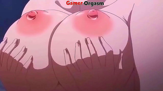 Fiery Redhead MILF Tempts Hero with Lush Curves in Steamy Hentai Dream