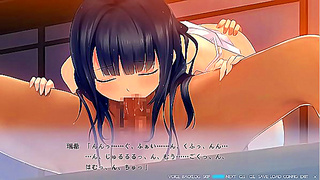 Anime Goddess Seduces Her Lover in a Passionate Rain-Drenched Tryst