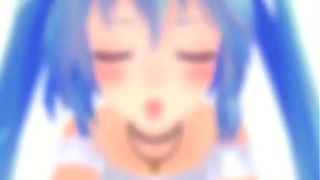 Miku Glistening With Cum After Hot 60-Second Hentai Showdown