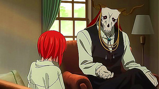 Young Witch Teases Master in Steamy Magical Hentai Encounter