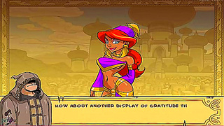 Princess Enchanted by Dominant Genie in Steaming Anime Harem Fantasy