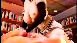 Anime Goddess Rides Wild 3D Hentai Wave in Steaming Hot Tryst