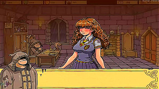 Hermione Seduces Professor Snape in Forbidden Magic Class Tryst