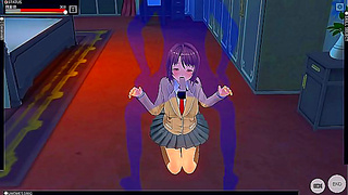 Maid Teases Lonely Gamer with Seductive Dance Steamy Encounters
