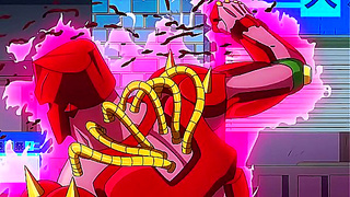 Jojos Stunner Dominates Hot Animated Encounter with Fiery Passion