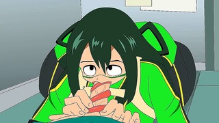 Froppys Burning Lust Ignites in Steamy My Hero Academia Encounter