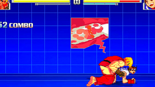 Ken Dominates Sakura in Fiery MUGEN Showdown – Lust-Fueled Battle Unfolds