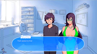 Teen MILF Dominates Cold Night with Hot Doggy Style Romance in Winter Anime
