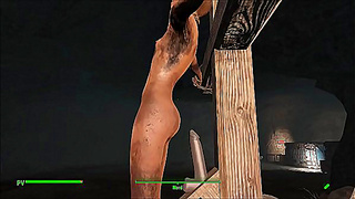 Vault-Tec Desire: Fallout Babe Dominates in Steamy Hentai Restraint Play