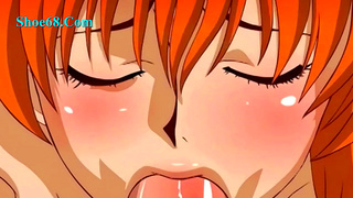 Nami Tempts Two Lads in Steamy One Piece Hentai Tryst
