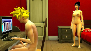 Chi-Chi Walks In On Horny Stepson — Steamy Forbidden Temptation Begins