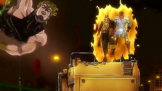 Jotarou Kakyoins Hot Desert Encounter Turns into Wild Oral Pleasure – JoJo Final Battle