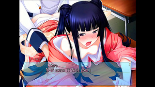 Teen Teases Lover Under Kimono in Steamy Majikoi Rendezvous