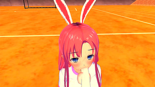 Bunny Girl Rides Hard Dick Slowly to Explosive Orgasm in Sensual 3DFantasy