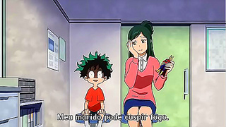 Steamy Encounters Between Heroes Unfold in Boku No Hero Academia Hentai Night