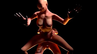 Passionate 3D Lovers Explore Steamy Hentai Poses in Wild Encounter