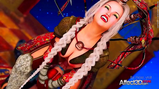 Futuristic Cyber Lovers Entwined in Steaming Hentai Tryst