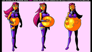 Pregnant Beauty Embraces Curves in Steamy Hentai Fantasy Journey