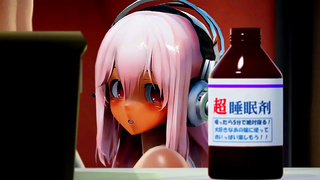 MMD Beauty Teases Her Lover in Hot Cartoon Tryst