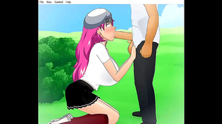 Dragon Girl Pleasures Warrior with Sensual Deep Throat in Steamy Hentai Fantasy