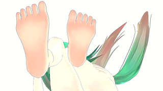 Miku Gumis Fiery 3D Tryst Ignites Steaming Anime Desire