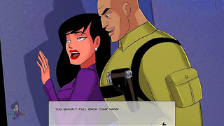 Starfire Batgirls Hot Public Tease Ignites Justice League Passions