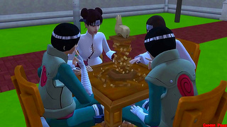 Tentens Forbidden Lust Unfolds With Naruto in Secret Team 9 Encounter