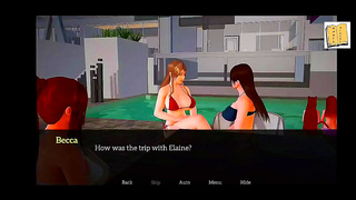 Busty Milf StepMOM Seduces Curvy Teen in Steamy 3D Hentai Fantasy
