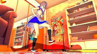 Busty Maid Teases Her Boss in Steamy 3D Hentai Fantasy