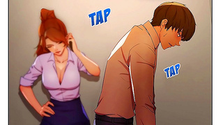 Boss Seduces Stepmom in Wild Hentai Nights Full of Animation Heat