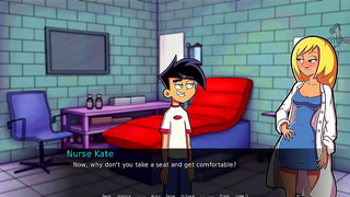 Nurse Enchants Danny Phantom with Spellbinding Seduction in Hot MILF Encounter