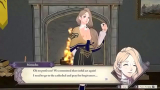 Mercys Fiery blowjob fantasy in fire emblem-inspired anime erotica