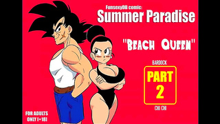 Chi-Chi Treats Bardock to Steamy Oral Bliss in Wild Dragon Ball Encounter
