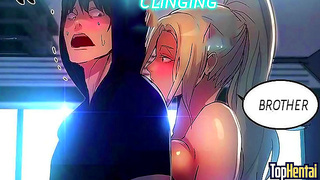 Young Stepdaughter Teases Stepmother in Game Caf for Hot Hentai Encounter