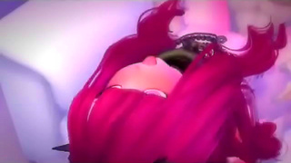 Cute Anime Girl Sparks Hot VR Romance in 3D Second Life Fantasy
