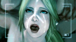 Helena Douglas Pleasured in Wild Interracial Hentai Gangbang Fantasy