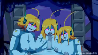 Harem Pleasure: Sensual Robot Temptation Forbidden Cyber Desire