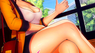 Step-Sisters Tempted by Their Handsome Boss in Sizzling Anime Encounter