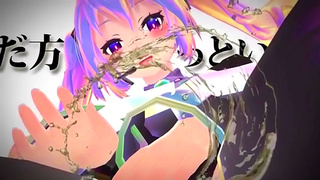 Mikus Steamy 3D Encounter – A Wet Wild Hentai Dream Comes Alive