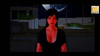 Petite Step-StepSis Teases Horny Gamer StepBro With Innocent Charm Curves