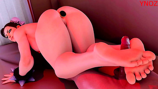 Chun-Li Tempts With Luscious Curves and Seductive Touch in Hot Tryst