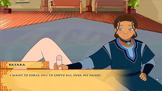 Katara Warms Aangs Heart with Steamy Sensual Touches in Avatar Nights