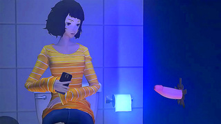 Persona 5 Goddess Rides Heros Thick Rod in Sultry Dream Sequence