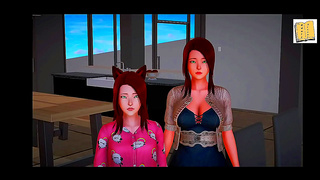 Steamy Step-Siblings Collide in Hot Hentai Fantasy Ride