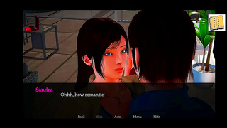 Amateur 3D Couple Indulges in Taboo Romance in Sultry Visual Novel Quest