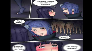 Hinata Captured by Akatsuki in Steamy Hentai Ordeal and Sensual Domination