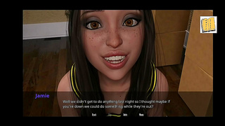 Curvy Brunette Prof Seduces Hungry Student in Hot College Tryst
