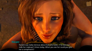 Curvy Teen Milf Teases Her Lover in Hot 3D Hentai Encounter