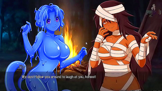 Slime Queen Dominates Hero in Sensual BDSM Encounter – Quest Failed Ch.1